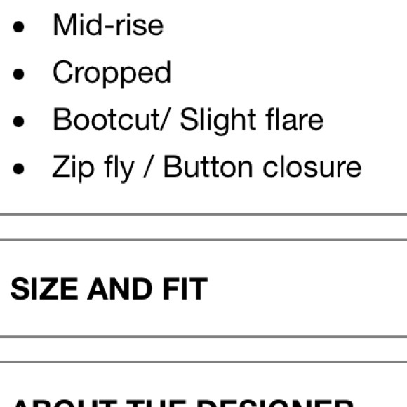 J Brand Selena Mid Rise Crop Boot (Size 26) in Coated Black - Picture 10 of 10